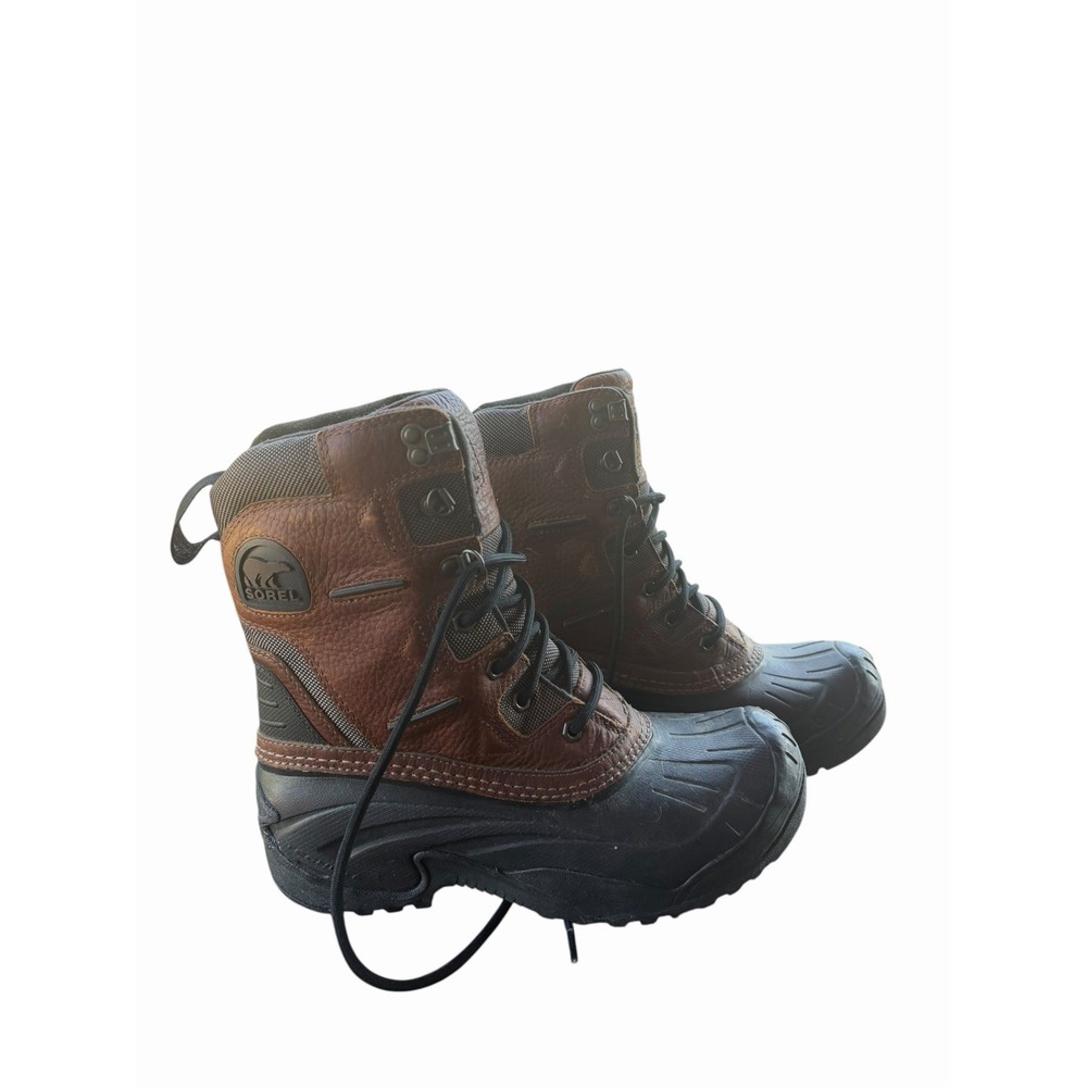 Sorel Men Boots Avalanche Trail Leather Thinsulate Waterproof Size 8.5